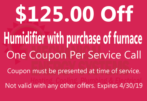 $125.00 Off humidifier purchase $125.00 Off humidifier purchase