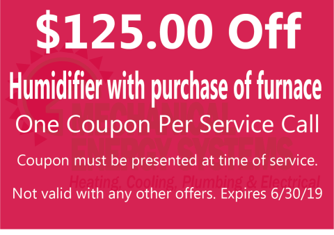 $125.00 Off humidifier purchase $125.00 Off humidifier purchase