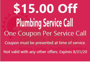 $15.00 Off Plumbing Service Call $15.00 Off Plumbing Service Call