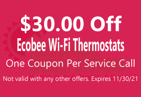 $30.00 off select wi-fi thermostats $30.00 off select wi-fi thermostats