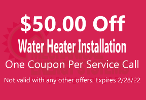$50 Off Water Heater
