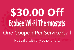 $30.00 off select wi-fi thermostats $30.00 off select wi-fi thermostats