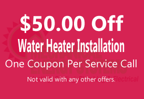 $50 Off Water Heater $50 Off Water Heater